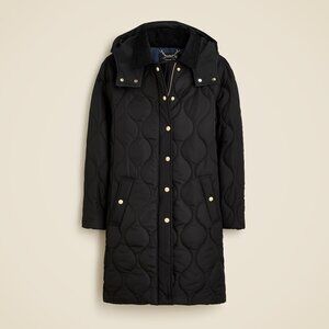 NWT J Crew Stowe Puffer Jacket with PrimaLoft® M